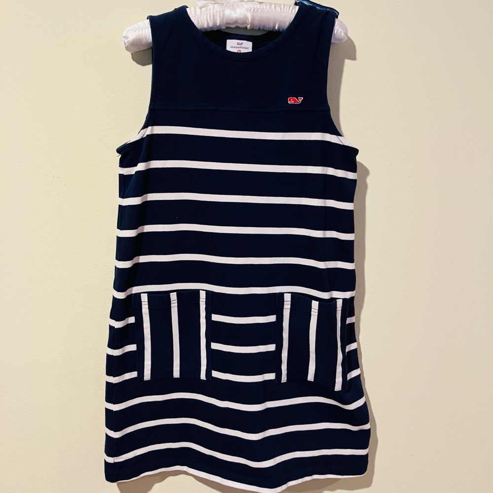 Summer Stripe - Striped Vineyard Vines sundress - kids 7/8